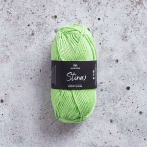 Black Sheep Stina 8/8 Garn 50g - Limette (283) Black Sheep Stina 8/8 Garn 50g - Limette (283)