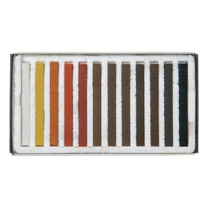 Pastellkreiden-SetCretacolor Set Braun/Rot - 12 Buntstifte Pastellkreiden-SetCretacolor Set Braun/Rot - 12 Buntstifte