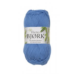 Wikingergarn Birke 50g - Blau (523) Wikingergarn Birke 50g - Blau (523)