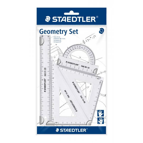 Gemetriset Steadtler - 4 Teile