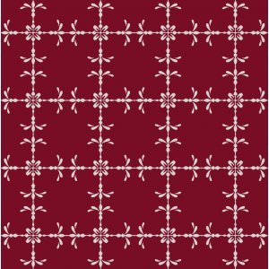 Holm Textilwachstuch rot/Leinen Holm Textilwachstuch rot/Leinen