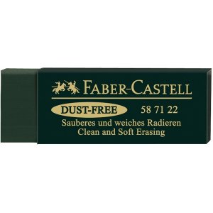 Radiergummi Faber-Castell Art Eraser - Grün Radiergummi Faber-Castell Art Eraser - Grün