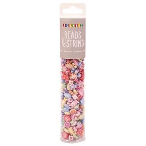 Perlen und Buchstaben Pastellmix - 350 Stück Perlen und Buchstaben Pastellmix - 350 Stück