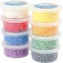 Foam Clay Groe gemischte Farben - 8 x 20 g