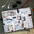 Kundenbild Washitape 6er-Pack schwarz