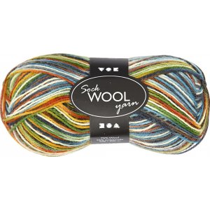 Strumpfgarn - Mehrfarbenharmonie - 50 g Strumpfgarn - Mehrfarbenharmonie - 50 g