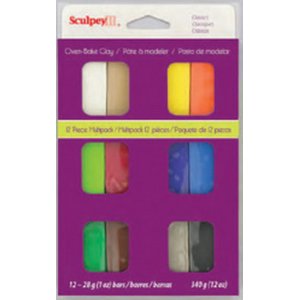 Sculpey Clay Multipack 28g - Klassisch Sculpey Clay Multipack 28g - Klassisch