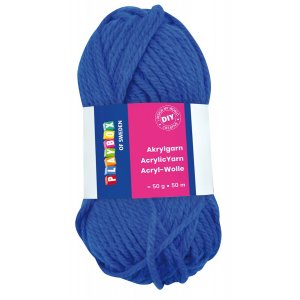 Acrylgarn 50 g blau Acrylgarn 50 g blau