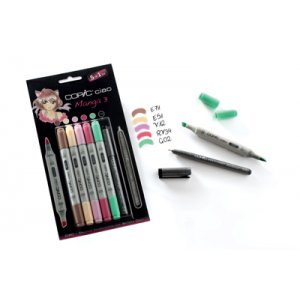 Copic Ciao 5+1 Set - Manga 3 Copic Ciao 5+1 Set - Manga 3