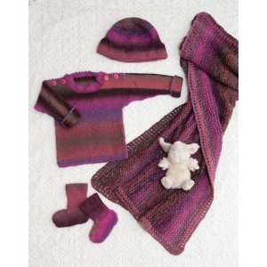 Strickmuster - Gestrickter Pullover, Mütze, Socken und Decke Strickmuster - Gestrickter Pullover, Mütze, Socken und Decke
