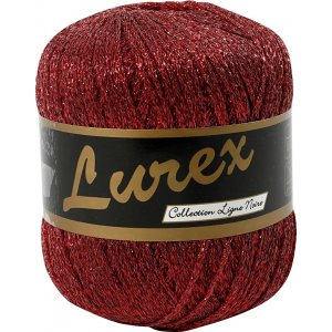 Lurexgarn - rot - 25 g Lurexgarn - rot - 25 g