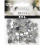 Strasssteine - Silber - 10 mm - 150 Stk