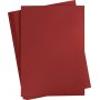 Farbiger Karton - dunkelrot - A2 - 180 g - 100 Blatt