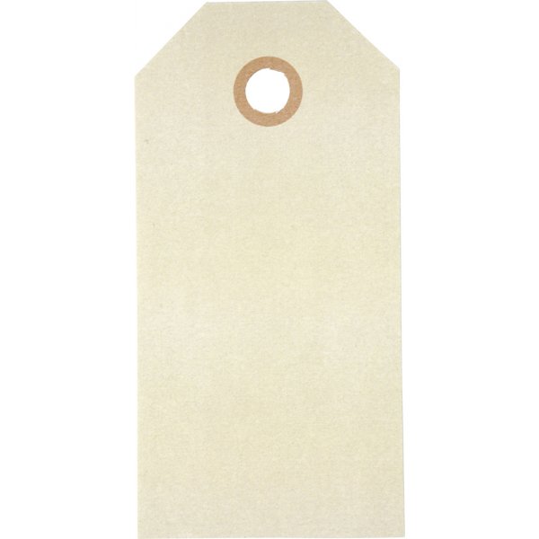 Manila-Marker - Creme - 5 x 10 cm - 20 Stk