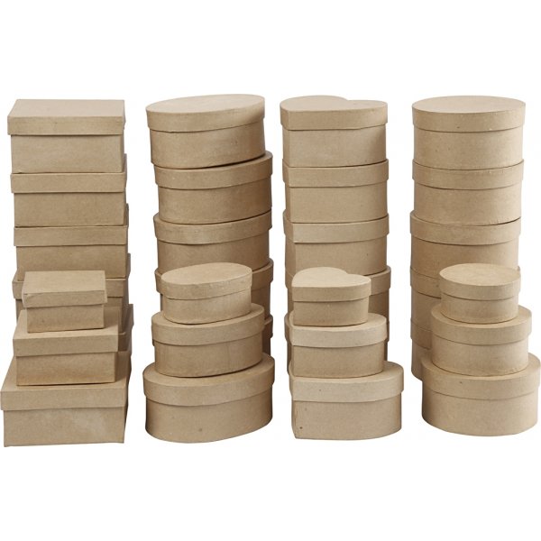Asche - Pappmach - 72 Stk