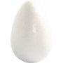 Frigolit-Eier - Wei - H12 cm - 5 Stk