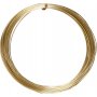 Aluminiumdraht - 1 mm - Gold - 16 m