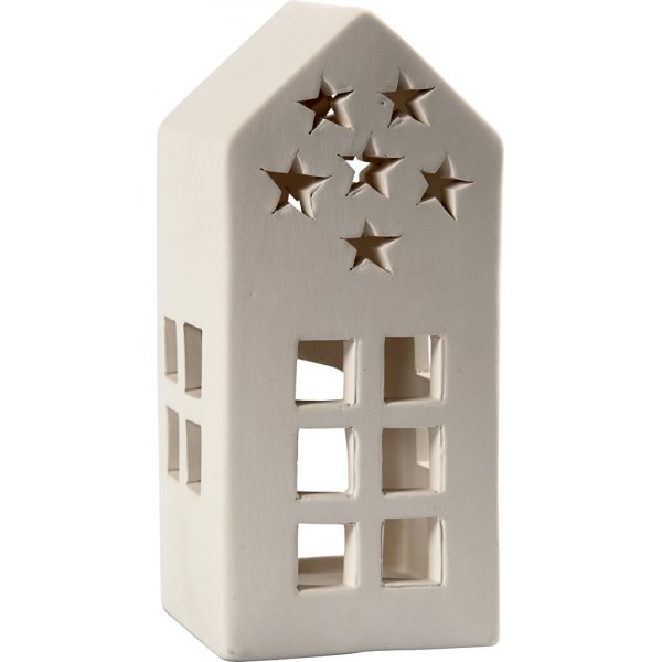 Wrmekerzenhalter - wei - 7 x 7 cm 8 Stk