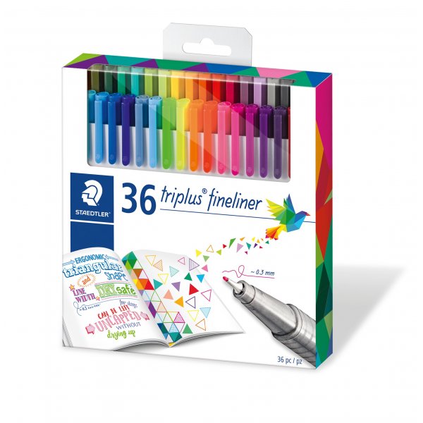 Fineliner Triplus - 36 Stifte
