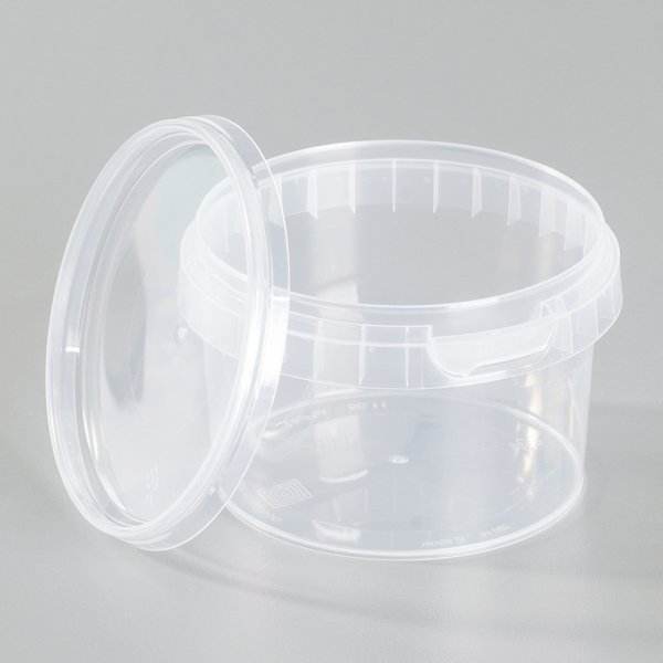 Leerbehlter  95 mm h 65 mm - 20er-Pack - transparent 280 ml
