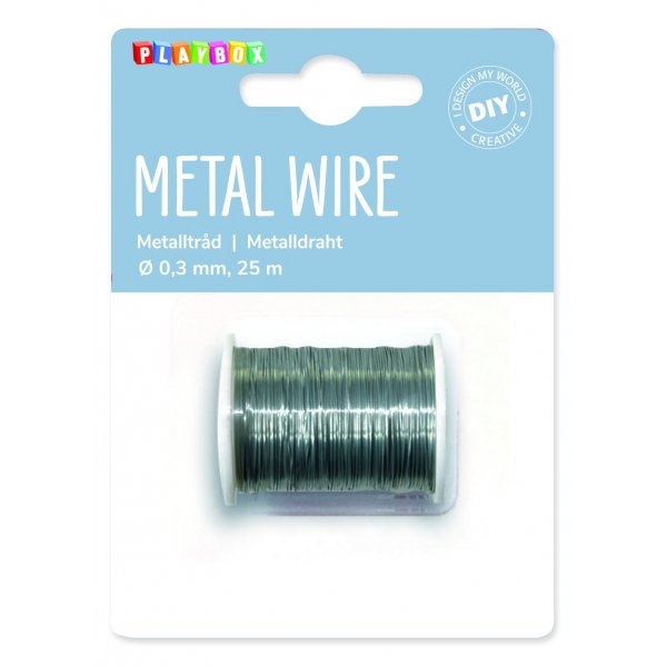 Metalldraht silber