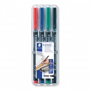 OH Pen Lumocolor Permanent 1-2,5 mm - 4 Stifte OH Pen Lumocolor Permanent 1-2,5 mm - 4 Stifte