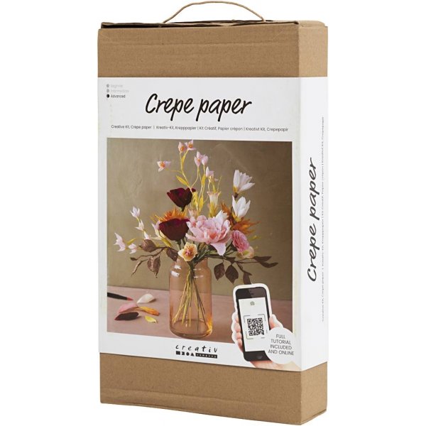 DIY-Kit Krepppapier - Blumenstrauß DIY-Kit Krepppapier - Blumenstrauß