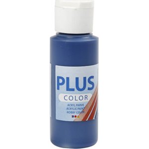 Plus Color Hobbyfarbe - Marineblau - 60 ml Plus Color Hobbyfarbe - Marineblau - 60 ml