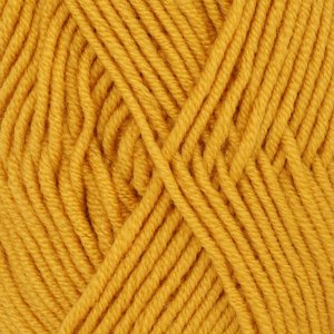 DROPS Merino Extra Fine Uni Color Garn - 50 g - Senf (30) DROPS Merino Extra Fine Uni Color Garn - 50 g - Senf (30)
