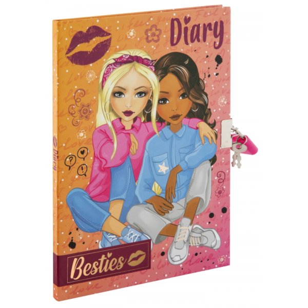 Tagebuch mit Schloss und Schlssel
