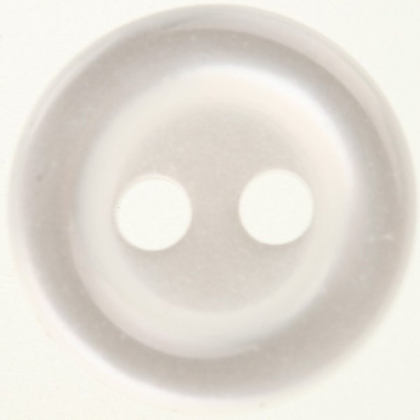 Knopf Rund 2-Loch 10 mm 8 Stck - Perlmutt