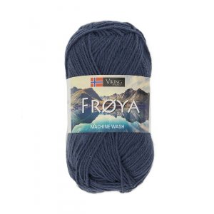 Wikingergarn Fröya 50g - Blau (225) Wikingergarn Fröya 50g - Blau (225)