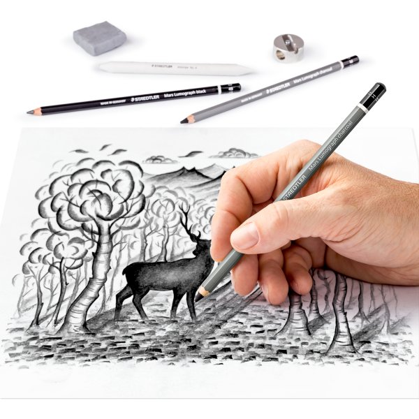 STAEDTLER Design Journey Kohle-Set - Gemischter Inhalt