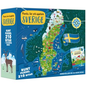 Rätselbuch - Rätseln, lernen und entdecken Sie Schweden Rätselbuch - Rätseln, lernen und entdecken Sie Schweden