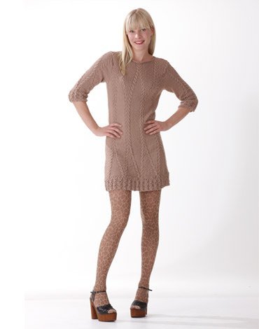 Strickanleitung - Geflochtene Tunika (Damen)