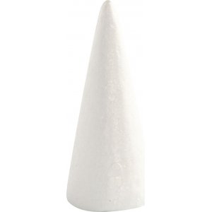 Styroporkegel - weiß - Ø6 cm - 5 Stk Styroporkegel - weiß - Ø6 cm - 5 Stk