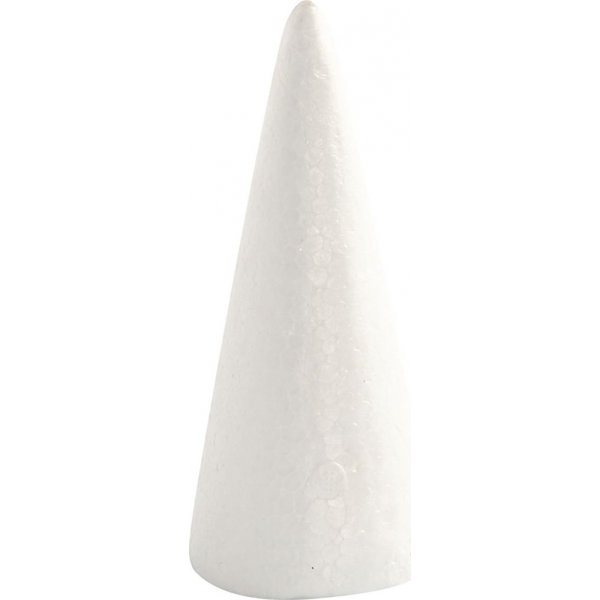 Styroporkegel - wei - 6 cm - 5 Stk