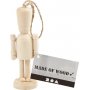 Figur mit Hngeschnur - Holz