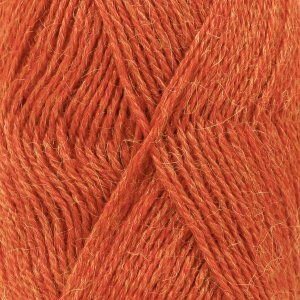 DROPS Alpaca Mix Garn - 50 g - Orange Melange (2925)