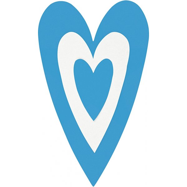 Schicht-auf-Schicht-Stanzer - Herzen - 3 Stk