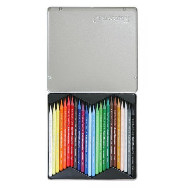 Aquarellstiftset Cretacolor Aqua Monolith - 24 Stifte
