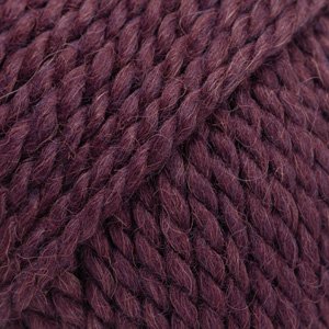 DROPS Andes Uni Colour Garn - 100 g - Dunkle Traube (9029) DROPS Andes Uni Colour Garn - 100 g - Dunkle Traube (9029)