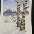 Kundenbild Aquarellblock, geklebt, kaltgepresst, Bögen, 300 g - A5