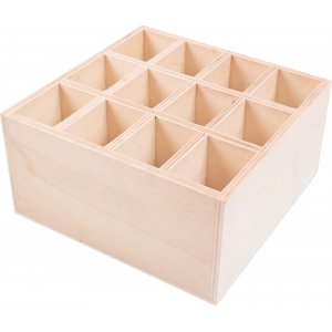 Bleistiftständer aus Holz - 12 Fächer Bleistiftständer aus Holz - 12 Fächer