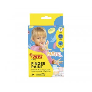 Fingerfarbenset - Jovi - 6 Pastellfarben 35 ml Fingerfarbenset - Jovi - 6 Pastellfarben 35 ml