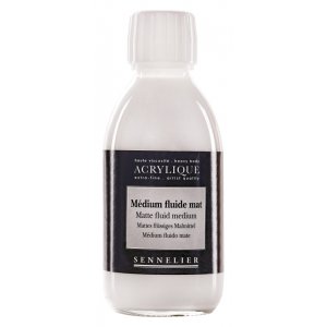 Acrylmedium Sennelier - Matte Fluid Medium Acrylmedium Sennelier - Matte Fluid Medium