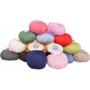 Drops Cotton Merino-Garn - 50 g (ca. 30 verschiedene Farben zur Auswahl) Drops Cotton Merino-Garn - 50 g (ca. 30 verschiedene Farben zur Auswahl)