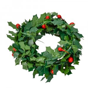 Girlande Mini 1,2 m / ø 1 cm - grüne Eiche mit Beeren Girlande Mini 1,2 m / ø 1 cm - grüne Eiche mit Beeren