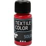 Textil Feste Textilfarbe - rot - deckend - 50 ml