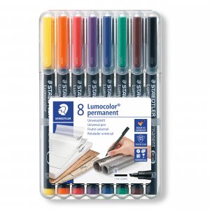 OH Pen Lumocolor Permanent 1-2,5 mm - 8 Stifte OH Pen Lumocolor Permanent 1-2,5 mm - 8 Stifte